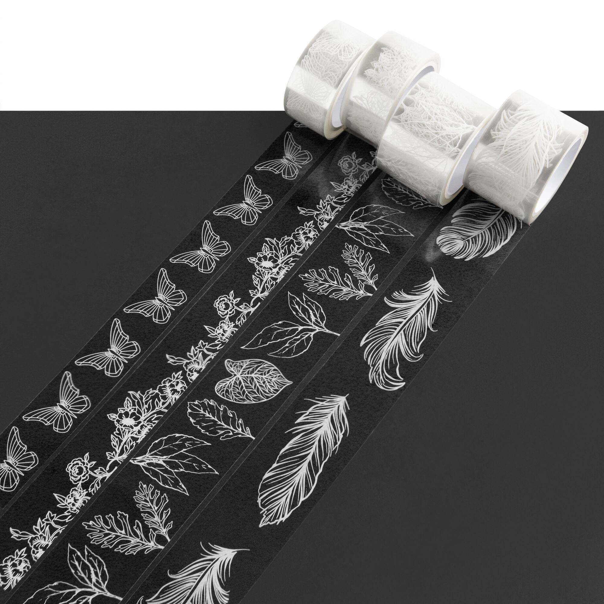 Transparent Nature Print Crafting Tape Set by Recollections™